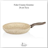 Falez Creamy Granitec 26 Cm Tava Cre3010