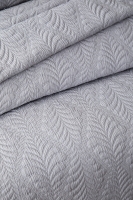 Çift Kişilik Bourbon Gri Yatak Örtüsü Seti