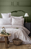 Çift Kişilik Elysian Bej Nevresim Takımı