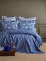 Çift Kişilik Freely İndigo Bambu Pike Takımı