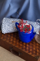 Çift Kişilik Freely İndigo Bambu Pike Takımı