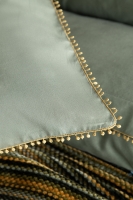 Çift Kişilik Lizbon Olive Yatak Örtülü Nevresimli Set