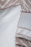 Çift Kişilik Londa Bej Timeless Yatak Örtüsü Nevresim Prime Set