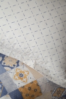 Çift Kişilik Maude İndigo Nevresim Takımı