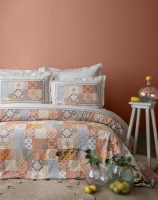 Çift Kişilik Maude Terracota Nevresim Takımı