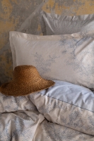 Çift Kişilik Mila Mavi Pike Takımı