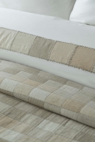 Çift Kişilik Piazza Bej Timeless Yatak Örtüsü Nevresim Prime Set