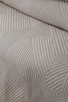 Çift Kişilik Savoy Bej Yatak Örtüsü Seti