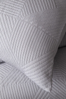 Çift Kişilik Savoy Gri Yatak Örtüsü Seti