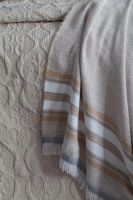 Çift Kişilik Aleph Linen Timeless Yatak Örtüsü Nevresim Prime Set