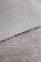 King Size Franny Bej Elegance Saten Nevresim Takımı