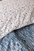 Tek Kişilik Leros İndigo Nevresim Takımı