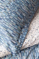 Tek Kişilik Leros İndigo Nevresim Takımı