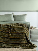 Tek Kişilik Lizbon Olive Yatak Örtülü Nevresimli Set