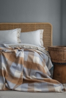 Tek Kişilik Porto İndigo Battaniyeli Nevresim Takımı