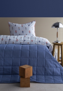 Tek Kişilik Teddy Yatak Örtüsü Takımı
